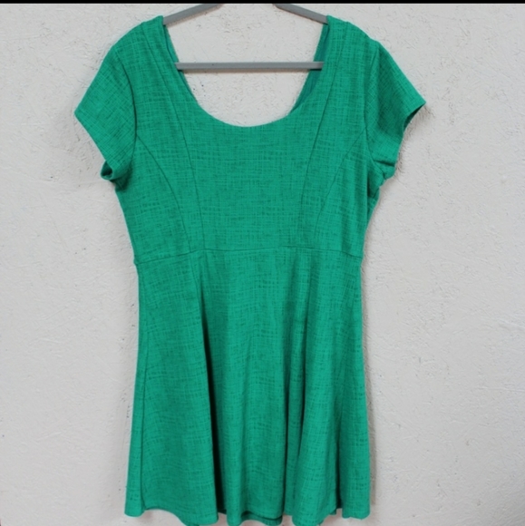 Anthropologie Maeve Kelly Green Dress Size XL - Picture 5 of 7